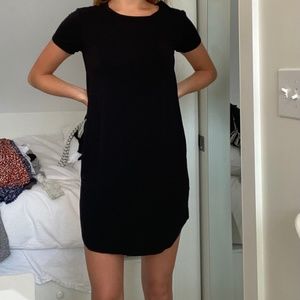 Garage Black T-shirt Dress